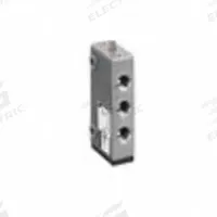 AVENTICS Manual Air Control Valve: Plunger, Five-Way / Two-Position, Stainless Steel, 1/8 in BSPP (MPN 0820403019). Key specifications — attr1078735: Stainless Steel; attr1078762: Manual Air Control Valve.