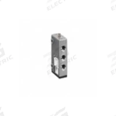 AVENTICS Manual Air Control Valve: Plunger, Five-Way / Two-Position, Stainless Steel - Aventics ST Series Manual Air Control Valve