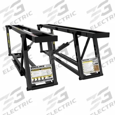 QUICKJACK Portable Car Lift: 8,000 lb Load Capacity, 24 1/2 in Max Lift Ht - Portable Scissor Lifts