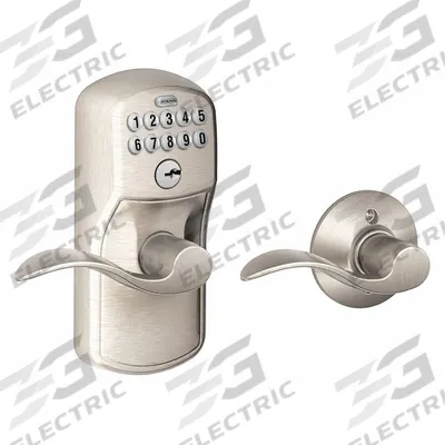 SCHLAGE RESIDENTIAL Electronic Keyless Lock: Keypad - Electronic Keyless Access Locksets