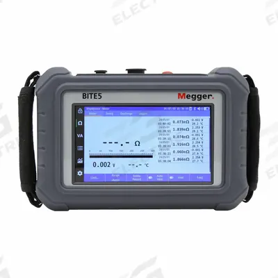 MEGGER Battery Capacity Analyzer: 100 V to 240 V, Lead Acid/Lithium-Ion/NiCD - Battery Impedance Testers