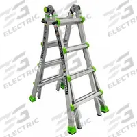 LOUISVILLE LADDER Multipurpose Ladder: 6 Configurations, Aluminum, 300 lb Load Capacity, 29 lb Wt (MPN L-2099-18). Key specifications — Brand: LOUISVILLE LADDER.
