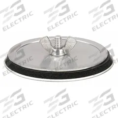 HOFFMAN Hole Seal: Stainless Steel, 1 in Conduit Hole Size, For 1.38 in Hole Dia - Max, 3R, Polished (MPN AS100SS). Key specifications — Color: Unpainted; Brand: HOFFMAN; Finish: Polished; For Hole Type: Conduit; Includes: Oil Resistant Gasket; Material: 304 Stainless Steel; NEMA Enclosure Rating: 3R.