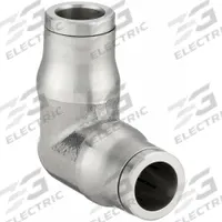 LEGRIS Push-Fit Elbow Fitting: 8 mm OD x 8 mm OD Size, Push-to-Connect x Push-to-Connect, Silver (MPN 3802 08 00). Key specifications — Brand: LEGRIS.