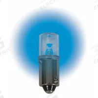 APPROVED VENDOR Compact LED Bulb: LED, Miniature Bayonet (BA9s), (T) Tubular, T3-1/4, 160V AC, Blue (MPN LM10160MB-B). Key specifications — Light Color: Blue; Voltage: 160V AC; Brand: APPROVED VENDOR; Bulb Shape: T3-1/4.
