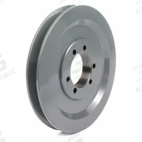 APPROVED VENDOR V-Belt Pulley: B66, 1 Groove, 6.95 in OD, Bushed Bore, SDS, Quick Detachable (MPN 661B). Key specifications — Pulley Industry Number: B66; Pitch Diameter: 6.2 in (4L, A); For Belt Section (broad, with similar types): 5L, B, or BX.