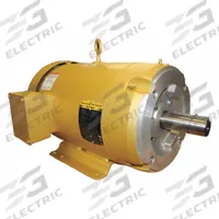 BALDOR General Purpose Motor: C-Face Mount, Totally Enclosed Fan Cooled, 7 1/2 hp, 230/460V AC (MPN CEM3710T). Key specifications — Brand: BALDOR; Nameplate Voltage @ 60 Hz: 230/460V AC; Full Load Current @ 60 Hz: 19/9.5 A; Nameplate RPM @ 60 Hz: 1,200 RPM; Motor Enclosure: TEFC.