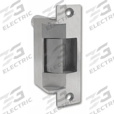 HES Electric Door Strike: 1 1/4 in Wd, 4 7/8 in Ht, Cylindrical/Mortise - Combination Cylindrical & Mortise Electric Strikes