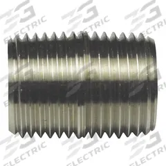 CALBRITE Nipple: 3 in Trade Size, 316 Stainless Steel, 2 1/16 in Overall Lg, Rigid Nipple (MPN S630CLCN00). Key specifications — Standards: UL/CUL Listed; Brand: CALBRITE; Finish: Polished; Material: 316 Stainless Steel; Item: Rigid Nipple.