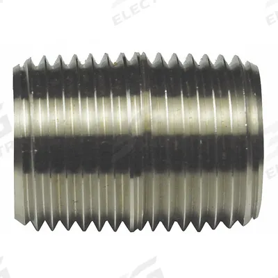 CALBRITE Nipple: 3 in Trade Size, 316 Stainless Steel, 2 1/16 in Overall Lg - Nipples