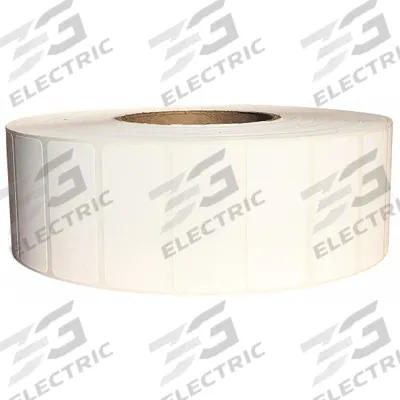 APPROVED VENDOR Barcode Printer Label: 2 in Label Wd, 1 in Label Ht, White, 3 in Core Dia. - Industrial Thermal Transfer Labels