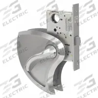 SARGENT Door Lockset: Classroom Lever Locksets, Stainless Steel, ADA Compliant, Ligature-Resistant (MPN 60 8237 BHW 32D LH). Key specifications — Ligature Resistance: Ligature-Resistant; Brand: SARGENT; Lockset Function ANSI Code: F05; Visual Indicator Message: No Message; Lockset Style: 8200 BHW; ADA Compliant: Yes; Finish: Satin Stainless Steel : Stainless Steel.