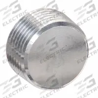 Blank Plugs - Haz Loc: Aluminum, Plain, 2 in Trade Size, NPT, Male to Male, Hub/Taped Hole (MPN CUP-6). Key specifications — Brand: HUBBELL KILLARK.