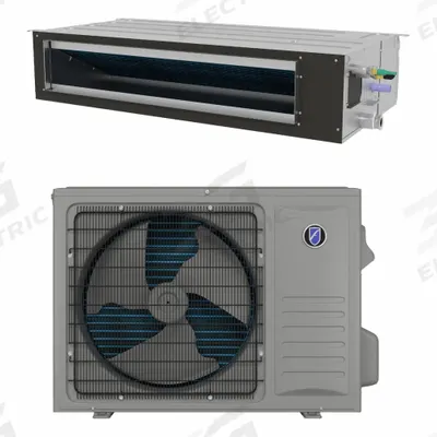 FRIEDRICH Mini-Split Air Handler/Condenser: 4,300 BtuH to 14,500 BtuH - Ceiling-Mount or Ducted Cassette Air Handler Mini-Split Systems