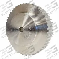 DAYTON Timing Pulley: Trapezoidal, Plain, For T10 Timing Belt Section, For 32 mm Belt Wd, 48 Teeth (MPN 47T10/48-0). Key specifications — Brand: DAYTON; Tooth Profile: Trapezoidal; Finish: Plain.