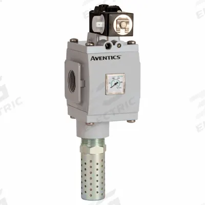 NUMATICS Exhaust Valve: 3/4 in NPT, 3/4 in NPT Outlet Size, 232 psi Max Op Pressure - Numatics Compressed Air Line Slow-Start Quick-Exhaust Valves