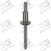 Blind Rivet,2.007 in L,0.25 in dia,PK25: Inch, 2 in Overall Lg, 31/64 in Body Lg, Open End, 25 PK (MPN MBP-R8-M3-PKT). Key specifications — Brand: MAGNABULB.