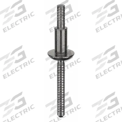 MAGNABULB Blind Rivet,2.007 in L,0.25 in dia,PK25: Inch, 2 in Overall Lg, 31/64 in Body Lg - Domed-Head Blind Rivets