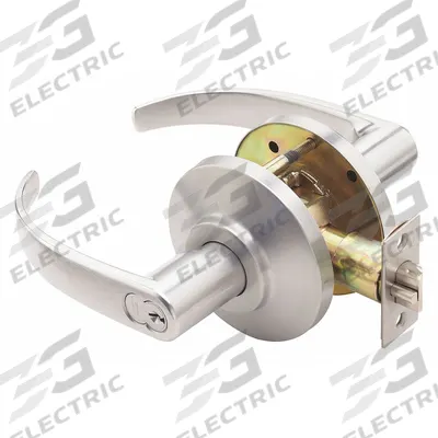 BEST Door Lockset: Office Lever Locksets, Chrome, ADA Compliant