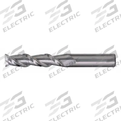 CLEVELAND Square End Mill: Carbide, 2 Flute, 1" Mill Dia, 4-1/8" LOC, 7" OAL (MPN C60510) - Carbide Square End Mills for Aluminum