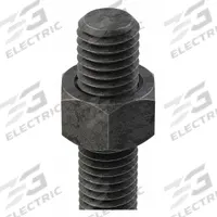 APPROVED VENDOR Fully Threaded Stud: 1 1/4"-8 Thread Size, Steel, Grade B7, Plain, 5 1/2 in Lg, 4 PK (MPN STUDI7125525/550-004BX)