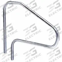 SPECTRUM Hand Rail: 60 in Setback, Dia 1.9 in, 0.109 in Thick, Fixed Legs, 38 in Ht, 60 in Wd, 304L (MPN 36251-60-.109). Key specifications — attr997232: SPECTRUM; attr997219: Silver; attr997224: Stainless Steel; attr997229: Hand Rail; attr1011527: ADA Compliant; attr1011531: Electropolished; attr1011535: Fixed Legs; attr1011536: 304L.