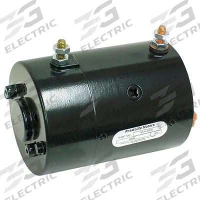 PRESTOLITE MOTORS Wound Field Motor: 2,800 RPM, 6 3/4 in Overall Lg, 9/16 in Shaft Dia - Hydraulic Lift DC Motors