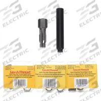 HELI-COIL Thread Repair Kit: Tanged Tang Style, Free-Running, M14-1.25 Thread Size, Stainless Steel (MPN 5408-14). Key specifications — Material Grade/Class: 18-8; Thread Direction: Right Hand; Insert Types Included: Helical Inserts; STI Tap Size: M14-1.25; Compatible Material: Metal; System of Measurement: Metric; Brand: HELI-COIL; Thread Type: Fine.