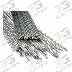 ESAB Welding Rod: Low-Alloy Steel, ER80S-B6, 1/8 in x 36 in, 10 lb, Tigrod ER80S-B6 (MPN 152JF52). Key specifications — Tensile Strength (As Welded): 93 ksi; Yield Strength (As Welded): 80 ksi; Series: TIGROD ER80S-B6; Brand: ESAB.