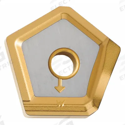 KYOCERA Pentagon Milling Insert: PNEG1106XNERWPR1525 - Pentagon (P) Indexable Milling Inserts