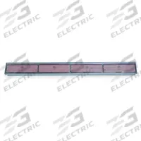 TEMPCO Linear Infrared Ceramic Heater: 1 Phase, 220 to 240V, 2,600 W Watt, 10.83 A, Indoor, 40 in Lg (MPN CRA10027). Key specifications — Indoor/Outdoor: Indoor; Amps: 10.83 A; Brand: TEMPCO.