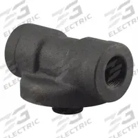 BALDWIN FILTERS Fuel Filter Base: Fuel Filter, Fuel Filter Base, Cast Iron, 3 3/4 in Lg, BF955/BF956 (MPN FB46183). Key specifications — Product Type: Fuel Filter Base; Compatible Filter Type: Fuel Filter; Brand: BALDWIN FILTERS; Material: Cast Iron; Compatible with Manufacturer Model Number: BF955.