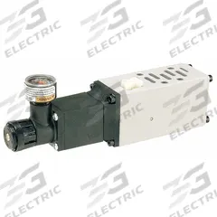 PARKER Manifold Air Regulator: 1.5 cfm Max Flow Rate, 5 psi to 125 psi, 120°F Max Op Temp, 5599-1 (MPN PS4037166CP)