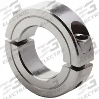 DAYTON Shaft Collar: 2-Piece, Inch, Round, Clamp-On, 1 1/8 in Bore Dia, 1 7/8 in Collar Outside Dia (MPN 1L722). Key specifications — attr671628: DAYTON.