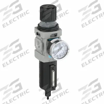 WILKERSON Filter/Regulator: 18 Series, 1/2 in NPT, 164 scfm, 5 micron, 0 psig to 125 psig - Wilkerson FRL Air Filter/Regulators