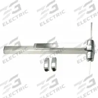 VON DUPRIN Surface Vertical Rod: 3 ft Max Door Wd, Stainless Steel (MPN 9827EO-F 3 32D). Key specifications — attr1011860: Exit Device; attr1011837: VON DUPRIN; attr1011847: Surface Vertical Rod; attr1024139: Touchbar; attr1011835: Yes.