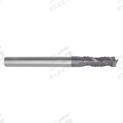 APPROVED VENDOR Roughing End Mill: Carbide, AlTiN Coated, 3 Flute, 3/16" Mill Dia, 5/8" LOC - Corner-Radius Carbide Roughing End Mills for Steel & Cast Iron