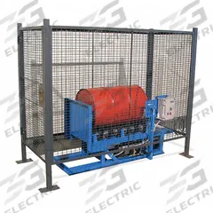 MORSE Drum Safety Enclosure: 40 in x 88 in x 63.25 in, 3 ft Door Opening Wd, Steel, Baked Enamel (MPN GEK-456-A). Key specifications — attr1187475: 456-A; attr1187478: Steel; attr1187482: Gray; attr1187486: MORSE.