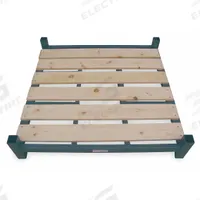 APPROVED VENDOR Stack Rack Base: 48 in x 60 in x 7 in, Wood Decking, 4,000 lb Load Capacity, Steel (MPN BB4-4860HW). Key specifications — Material: Steel; Brand: APPROVED VENDOR; Decking Style: Wood; Color: Gray; Finish: Powder Coated.