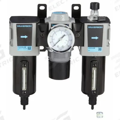 WILKERSON Filter/Regulator/Lubricator: 3/8 in NPT, 68 cfm, 250 psi Max Op Pressure - Wilkerson Filter, Regulator & Lubricators (FRLs)