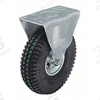 APPROVED VENDOR Plate Caster: Rigid, Steel, 10 1/4 in Wheel Dia., 3 3/8 in Wheel Wd, Hole, Rectangle (MPN B-P 263R). Key specifications — Brand: APPROVED VENDOR; Roll Up: Rigid.