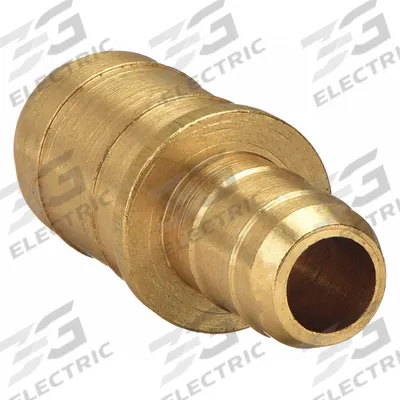 PARKER Barbed Fitting Union: 11/64 in ID x 3/32 in ID Size, Barbed x Barbed, Brass - Standard Brass Barbed Tube Fittings