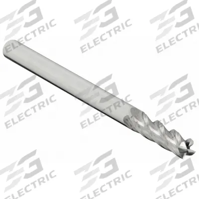 APPROVED VENDOR Square End Mill: Carbide, 4 Flute, 5/32" Mill Dia, 1-1/8" LOC, 3" OAL (MPN 218-001005) - General Purpose Carbide Square End Mills