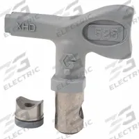 GRACO Airless Spray Gun Tip: Tips for Airless Spray Guns, Airless Spray Gun Tip, 0.025 in Tip Size (MPN XHD525). Key specifications — Product Type: Airless Spray Gun Tip; Compatible with Manufacturer Model Number: XHD001; Brand: GRACO; Color: Gray; Compatible with Series: XHF; Product Grouping: Tips for Airless Spray Guns.