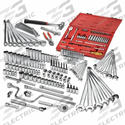 PROTO Facility Maintenance Tool Set: 179 Total Pcs, Metric/SAE - Tool Only Sets