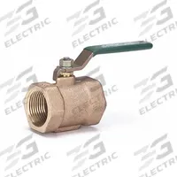 MILWAUKEE VALVE Butterfly Disc Valve: 1 1/2 in Pipe Size, NPT, 175 psi Max. Pressure (CWP), Bronze (MPN BB2-100 1-1/2). Key specifications — Brand: MILWAUKEE VALVE; Handle Type: Lever.