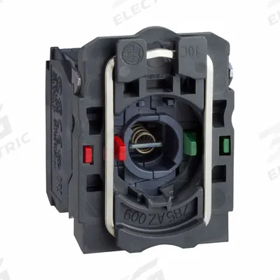 SCHNEIDER Lamp Module and Contact Block: 22 mm Panel Mounting Size, 1NO/1NC - Contact & Light Block Assemblies