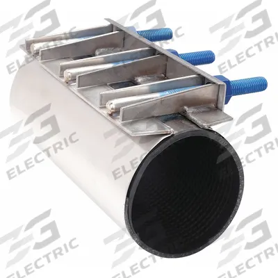 SMITH-BLAIR Repair Clamp: For 4 in Pipe, 12.5 in Overall Lg - Full-Gasket Repair Clamps for Tube & Pipe