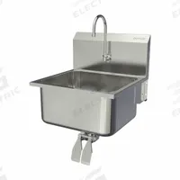 SANI-LAV Wash Station: 1 Stations, 10 in Bowl Dp, 19 in Bowl Lg, 16 in Bowl Wd, Faucet Included (MPN 515L-0.5). Key specifications — Includes Side Splash: Side Splash Not Included; Brand: SANI-LAV.