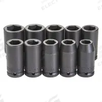 PROTO Impact Socket Set: 3/4 in Drive Size, Small Set (0-50 pieces) Set Size, 10 Pieces, Black Oxide (MPN J72100M). Key specifications — attr1204251: PROTO; attr1215453: 3/4 in; attr1215454: 19 mm to 33 mm.